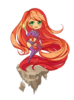 👋 Starfire Teen Titans Cartoon, Figur, Mädchen, Superheld, Starfire, Teen Titans whatsapp sticker