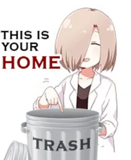 Yuru Yuri Rus by @damm1t whatsapp stickers