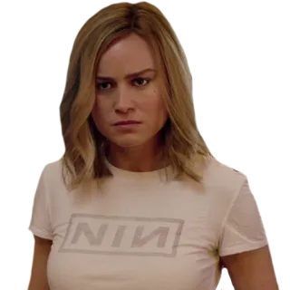 😠 NIN 女人, T恤, 肖像 telegram sticker