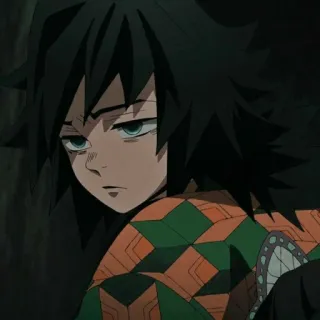 😑 Giyu Tomioka Demon Slayer Anime, Charakter, Demon Slayer, Giyu Tomioka telegram sticker