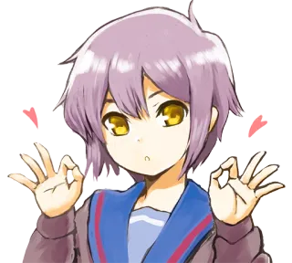👌 anime, girl, cute, character, art, manga, drawing, illustration telegram sticker
