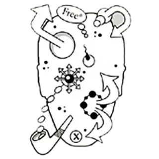 Glowering @stickersb2b telegram stickers
