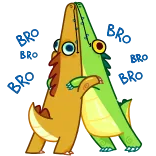 Croco telegram stickers