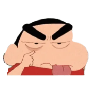 😀 Cartoon, Grappig, Gezicht, Personage, Uitdrukking telegram sticker