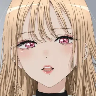 👸 Marin Kitagawa My Dress-Up Darling Anime, Fille, Mignon, Manga telegram sticker