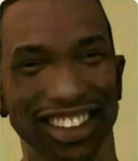 🚬 Carl Johnson Grand Theft Auto: San Andreas cj, gta, san andreas, game, character telegram sticker