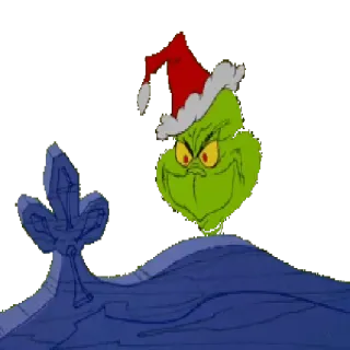 🎅 Grinch Grinch, Navidad, dibujos animados, fiesta, festivo telegram sticker