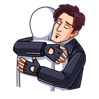 🤗 abbraccio, affetto, conforto, abbracciare, amichevole telegram sticker