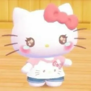 🌷 Hello Kitty น่ารัก, การ์ตูน, คาวาอิ, ซานริโอ telegram sticker