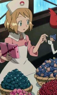 📝 Nurse Joy Pokemon Аниме, Покемон, Медсестра, Джой, Персонаж whatsapp sticker