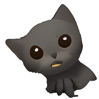 🥑 猫, 子猫, 動物, 可愛い, ペット telegram sticker