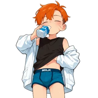 🩳 MILK telegram sticker