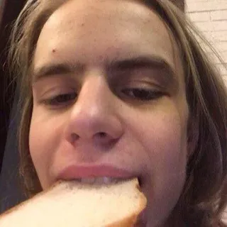 🍞 еда, хлеб, еда, подросток telegram sticker