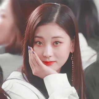 🌷 kobieta, portret, twarz, uroda, koreańska, dziewczyna, azjatycka whatsapp sticker