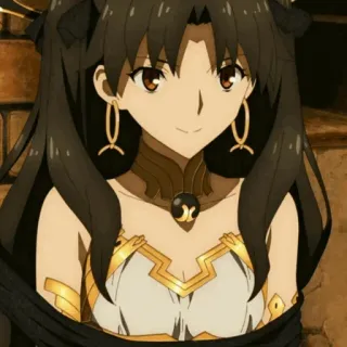 🙂 Ishtar Fate/Grand Order Anime, Personaje, Mujer, Ishtar, Fate/Grand Order telegram sticker