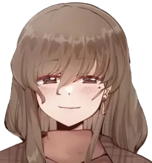 ☺️ Anime, Mädchen, süß, Porträt telegram sticker