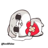 @Farsisticker  👈جوین‌شو استیکر بامزه whatsapp stickers