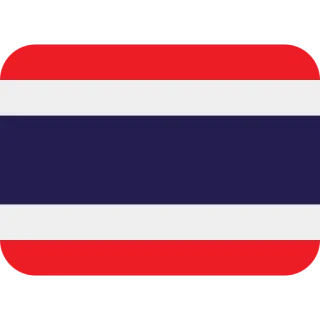 🇹🇭 bandera, Tailandia, país, nacional telegram sticker