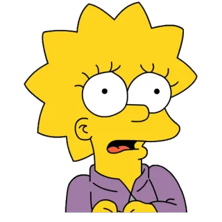 Lisa simpson telegram stickers