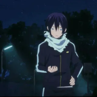 💎 Yato Noragami anime, noragami, yato, gott, schal, charakter telegram sticker