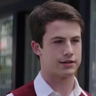 😃 Dylan Minnette persona, attore, ritratto, celebrità telegram sticker