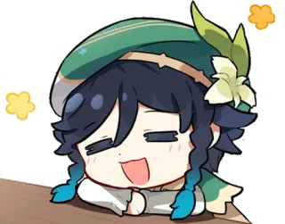 Genshin Impact V.2 ➜ @animee_stickers telegram stickers