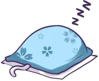 😴 ZZZ tidur, zzz, bantal, selimut, mimpi, istirahat, tidur siang telegram sticker