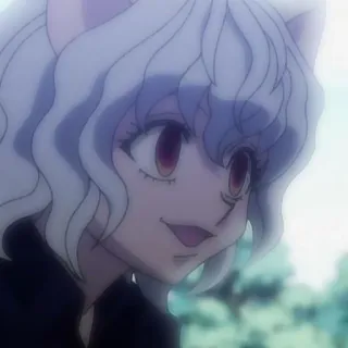 🧊 Neferpitou Hunter x Hunter anime, manga, neferpitou, hunterxhunter, ant telegram sticker