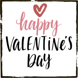 😇 happy Valentine's Day วาเลนไทน์, ความรัก, หัวใจ, สวัสดี, วันหยุด, การเฉลิมฉลอง whatsapp sticker