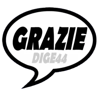 😀 GRAZIE
DIGE44 italiano, grazie, fumetto, fumetto, graffiti telegram sticker
