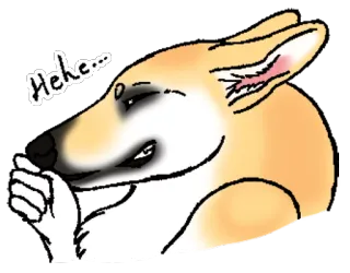 😁 Hehe... Doge, Anjing, Meme, Haha, Tertawa telegram sticker
