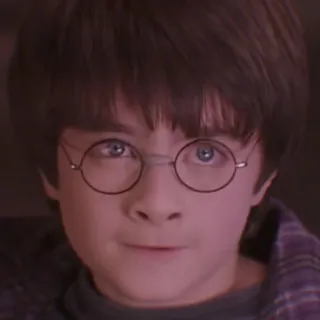 🦁 Harry Potter harry potter, mago, chico, gafas, magia, daniel radcliffe whatsapp sticker