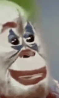 🤡 Joker DC Comics joker, meme, clown, funny, makeup, dc comics, villain telegram sticker