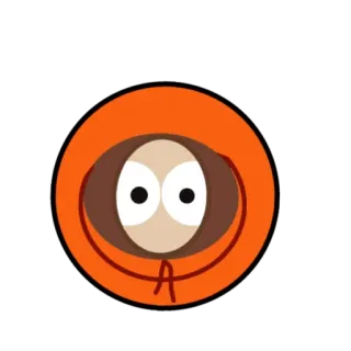 🌟 Kenny South Park ケニー, サウスパーク, カートゥーン, キャラクター, アニメ telegram sticker