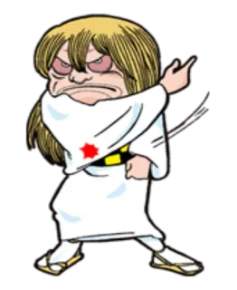 👉 cartoon, figure, gesture, angry telegram sticker