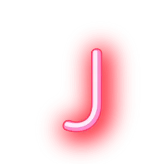 ▪ Буква J, Алфавит, Красный, Инициал, Строчная, Типография telegram sticker