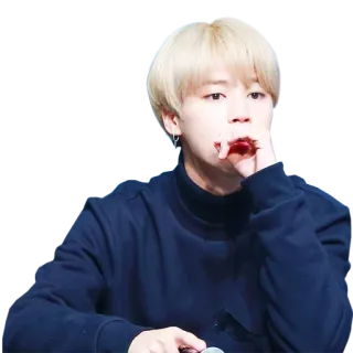 🤔 Jimin K-POP, BTS, 歌手, セレブ, ジミン, 韓国, 音楽 telegram sticker