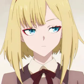🥀 Anime, Ritratto, Ragazza, Cartone animato telegram sticker
