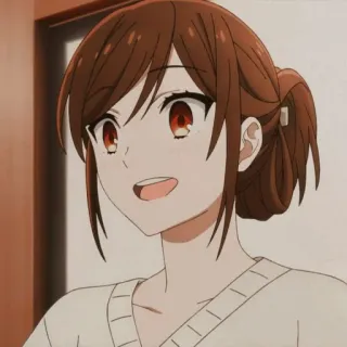 🎟 Hori Kyouko Horimiya Anime, Chica, Retrato, Hori, Horimiya, Kyoko telegram sticker