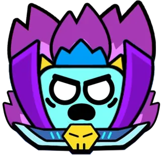 😡 Spike Brawl Stars jeu, pic, brawl stars, personnage, cactus telegram sticker
