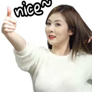 Goddess hyuna 😊 telegram stickers