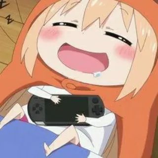 Umaru doma - @animestickersid whatsapp stickers