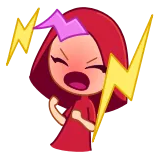Red Riding Hood telegram stickers