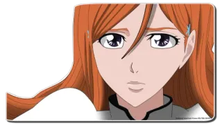 😕 Orihime Inoue Bleach anime, Bleach, Orihime Inoue, orange hair, character telegram sticker