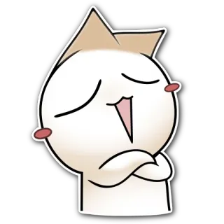 😏 Cartoon, Niedlich, Sticker, Figur whatsapp sticker