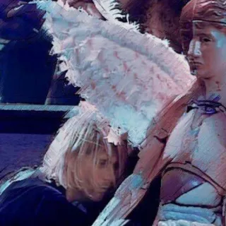 👼 Kurt Cobain kurt cobain, música, nirvana, rock, cantor, asas telegram sticker
