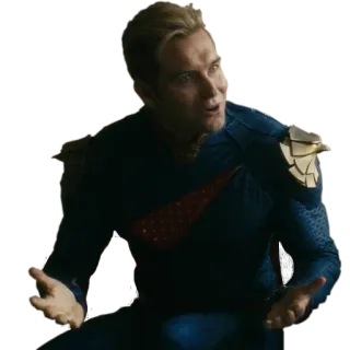 😒 Homelander The Boys Homelander, The Boys, Superheld, TV Serie, Bösewicht, Amazon Prime telegram sticker
