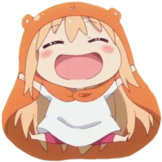 😁 Umaru Doma Himouto! Umaru-chan Anime, Niedlich, Chibi, Umaru, Himouto, Cartoon telegram sticker