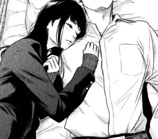 🥢 Anime, Casal, Dormindo, Mangá, Amor, Romance whatsapp sticker