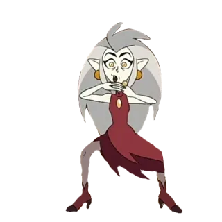 💃 Eda Clawthorne The Owl House cartoon, the owl house, eda clawthorne, witch, owl lady, disney telegram sticker